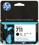 HP 711 38ml Black DesignJet Ink Cartridge WW